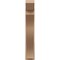 Ekena Millwork 7 1/2-in W x 34-in D x 42-in H Funston Slat Rough Cedar Woodgrain TimberThane Outlooker, Primed Tan OUTUR075X34X42FST24RCPR - alternate 3
